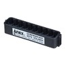 ANEX ABH-10 Bit Holder, Storage of 10, Black
