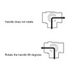 BesNPT Brass 3 Way L-Port Valve 1/4" Hose Barb Forged