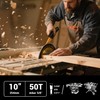 Hardwin 10-Inch 50-Teeth ATB Circular Saw Blade with 5/8 Inch
