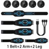 EMS Abdominal Belt for Home Fitness – USB Rechargeable Muscle
