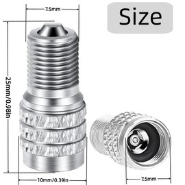 Vexillaris Set of 32 Double Seal Inflate Through Valve caps for Cars, Vans, Trucks, SUVs, RVs, Trailers, Semi-Trailers, Ships, Etc.