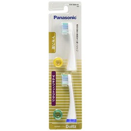 Panasonic Replacement Brush for Doltz Ion, Multi-Fit Type, Set of 2, White, EW0909-W