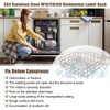 UPGRADED 304 Stainless Steel W10728159 W10525646 Dishwasher Bottom Rack Replacement