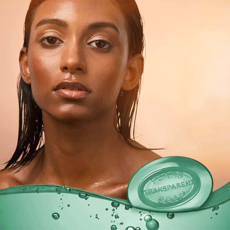 Pears Soap, Pure & Gentle with Lemon Flower Extract, 2-Pack