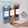 VITVITI Shampoo and Conditioner Dispenser for Shower Wall, Shower Soap