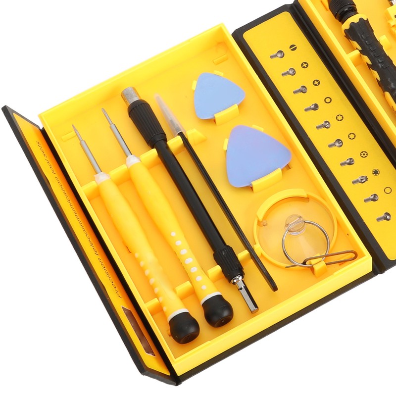 38 in 1 White Bit Screwdriver Socket Set High Hardness