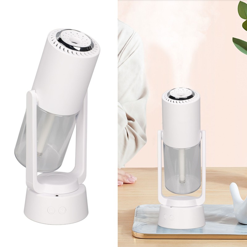 Mini Humidifier Negative Ion Purification 40mL/H Spray Volume Automatic Rotation