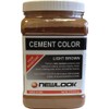 CEMENT COLOR 2 lb. Light Brown Fade Resistant Cement Color