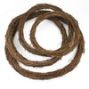 Happyyami 10pcs 15CM Grapevine Wreath Natural DIY Rattan Wreath Rustic