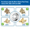 T2901CH Escutcheon Plate Replacement for Moen Shower Trim Kit