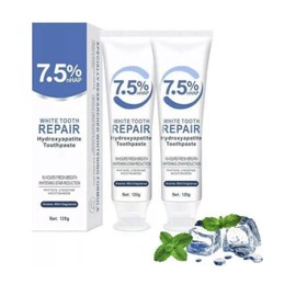 croent 7.5% Hydroxyapatite Toothpaste 4.2 oz (2 Pack)