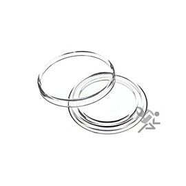 (25) Genuine Air-Tite Coin Holders Brand Direct Fit Coin Capsules Protect Your Valuable Silver, Gold, Platinum, Challenge, and Medallion Coins with Our Crystal Clear Protective Holders (A-22 (22mm))