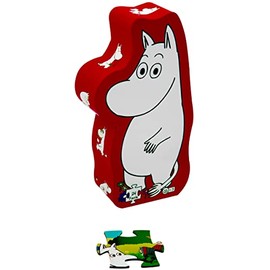 Barbo Toys 6601 Barba Toys 24 Pieces Moomin Deco Puzzel Game, Multi-Color