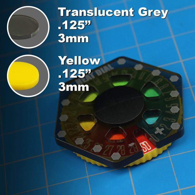 LITKO Premium Printed Advanced Heat Dial | Compatible with Battletech