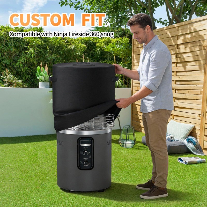 Fire Pit Cover for Ninja Fireside 360, Fire Pit Cover