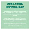 90L x 20 Compostable Compost Bag Food Waste Sacks -