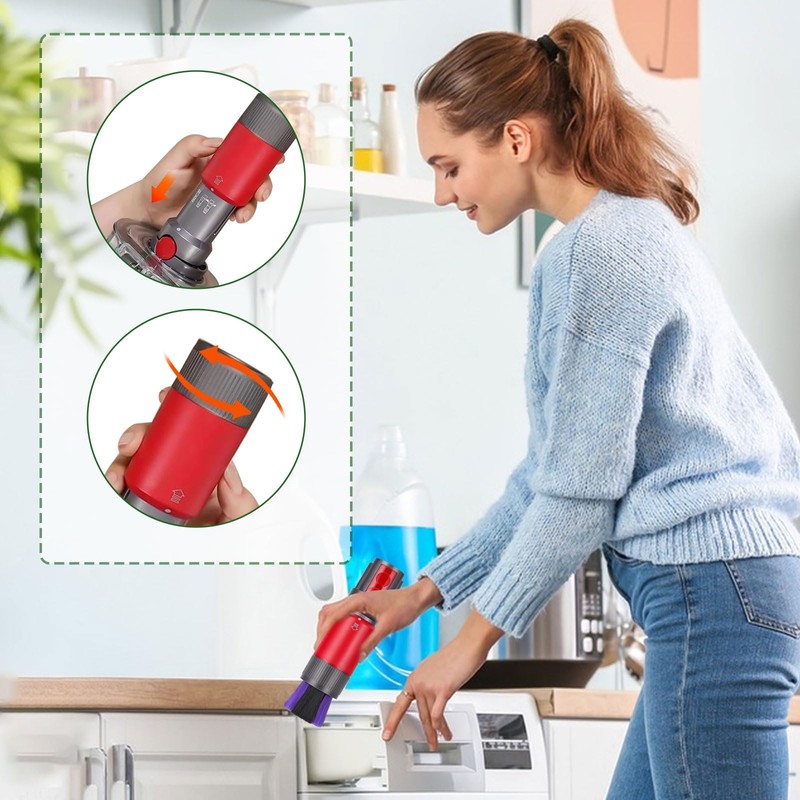 Scratch-Free Dust Brush for Dyson Outsize, V7, V8, V10, V11,