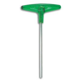 Eight 018-3/32H T-shaped Hex Spanner, Resin Handle, Single Item