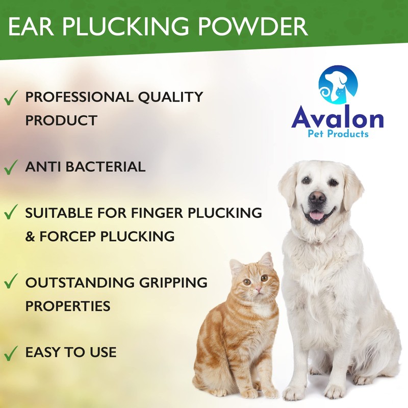 AVALON CLEARIT Ear Plucking/Hair Pulling Removal Powder 35G HELPS KEEP