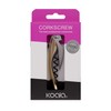 koala 6259dc01 High Tech Two Times Corkscrew, Plastic Stainless Steel