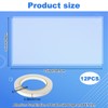 12 Pack Abrasive Blasting Cabinet Lens Cover - Clear Polyester
