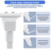 Spalivivre Bidet attachment, bidet attachment for toilet, double nozzles, water