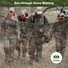 FLYEGO Camo Netting Camouflage Netting See Through Camo Mesh Camo