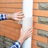 DOITOOL Control Valve Ducting Insert for Bathrooms Range Hood Damper