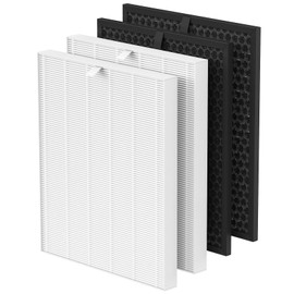 Filter Q – 1712-0123-00 Replacement filter for Winix 5510 and 5520 Air Purifier, 5510 Replacement Combo Pack Includes: 2 HEPA & 2 Carbon Filter