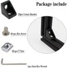 VICHSAMWY Pack of 20 Mounting Material Angle, Aluminium Profile 20