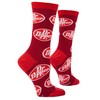Cool Socks - Dr Pepper Retro Logo Crew Socks, Medium