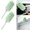 2Pcs Car Interior Duster with Extension Pole Soft Dash Vent