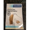 NuvoMed Rechargeable Over the Ear Hearing Amplifier w/ Charging Dock