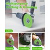 4.5" Diamond Rock Slab Grinding Disc Set, 3 Pcs Multi-Pore