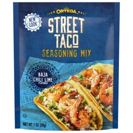 Ortega Street Taco Seasoning Mix, Chili Lime, 1 Ounce (Pack of 12)