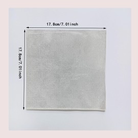 Alinacutle 1PC 7"X7" Multi-Use Non-Slip Sticky Mats Fit in Original-Size Stamp Positioning Tool,Aligning Tape-Free Stenciling Ink Blending,Photopolymer Mat for Centering&Tracing DIY Art