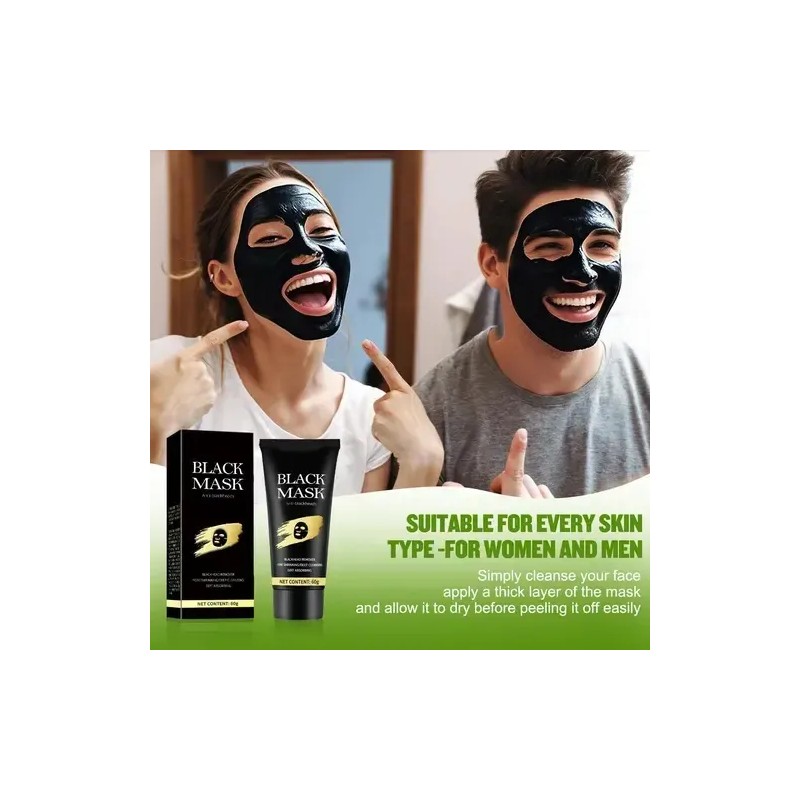 Mascarilla Puntos Negros Peel Off Elimina Poros Acné Normal