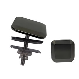 Stainless Steel Kitchen Sink Hole Cover 1.77 Inch/4.5CM Faucet Hole Cover Kitchen Sink Tap Hole Plate Stopper Cover Blanking Metal Plug, Gray