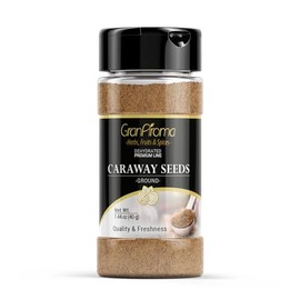 GranAroma Ground Caraway Seeds, Aromatic Spice, Light Licorice Taste (1.44 Ounce)