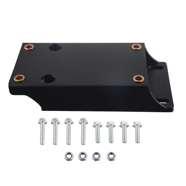 QASKEHKT Aluminum Torque Converter Motor Riser Plate Mount for Predator