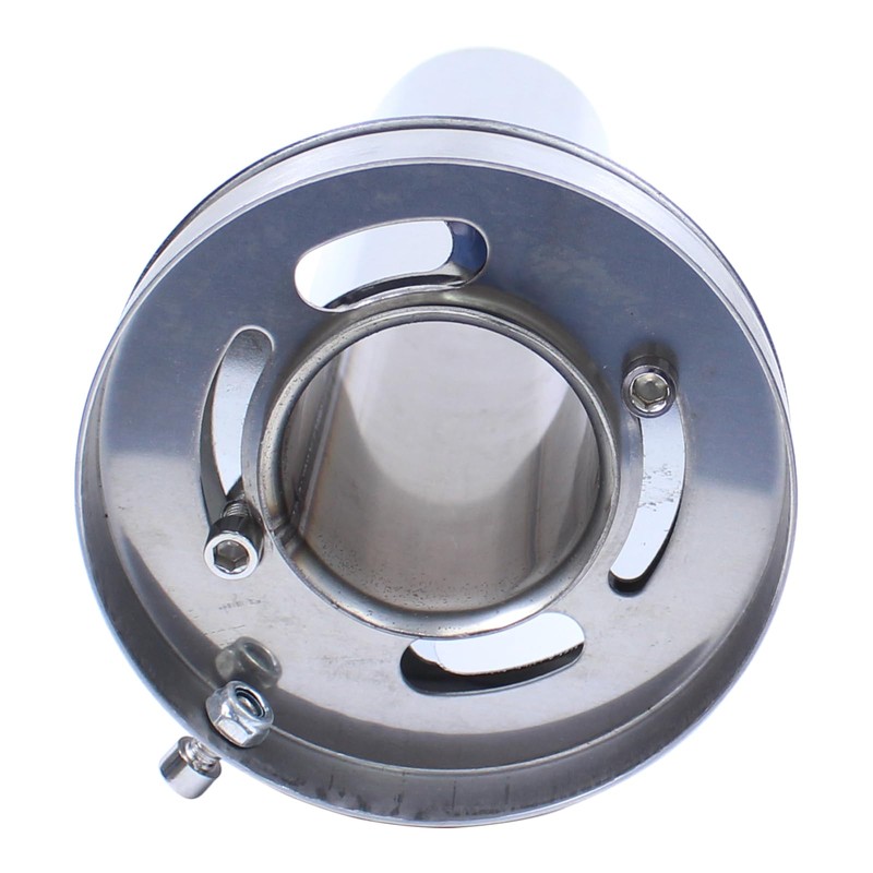 ApplianPar 4.5 inch Adjustable Stainless Steel Round Exhaust Muffler Tip