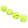 AB Tools 4PK Small Mini Interactive Tennis Ball Dog Play