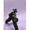 Monoprice 10272 Small Ultra Light Flexible Tripod Black Swivel Head