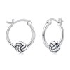 StoryMidir 925 Sterling Silver Volleyball Hoop Earring - Hypoallergenic Sports
