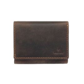 Cactus Mala Leather Collection Leather Purse with RFID Protection 3424_81 Brown