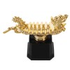 WOONEKY Excellence Award Statue Dragon Boat Trophy Cup Plastic Trophy