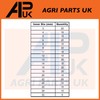 APUK 300pc Metric Internal Circlips Assortment Snap Spring Retaining Ring