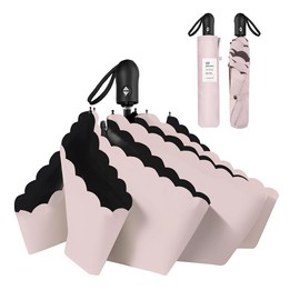 Shishivera Parasol, Ultra Lightweight, Approx. 7.1 oz (205 g), Folding, UV Protection, 100% Shine, Rainy Season, Auto Open and Close, Umbrella, Rain Umbrella, Rainy Season, UV Protection, For