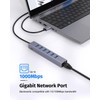 7 Ports USB 3.0 Hub, USB to Network HUB with