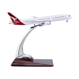 FINGERINSPIRE Exhibition Stand for Model Airplanes 142 x 78 x 145 mm Coconut Brown Plastic Storage Stand for Models Metal Display Pole Without Plane for 30 50 cm Large Model Aircraft